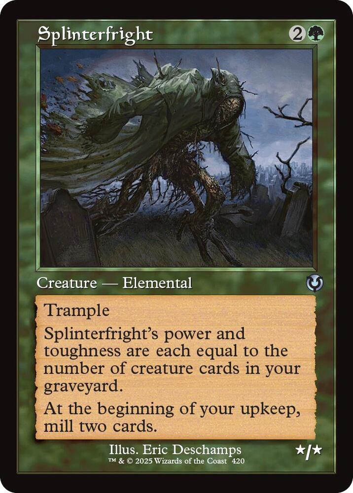 Splinterfright (Retro Frame) [Innistrad Remastered]