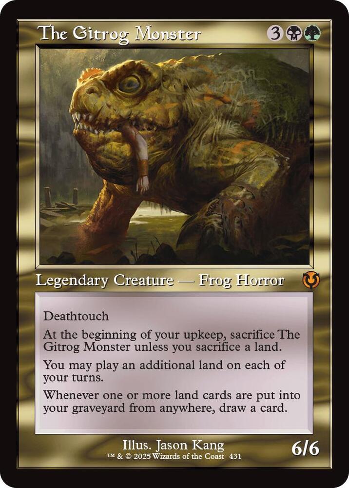 The Gitrog Monster (Retro Frame) [Innistrad Remastered]