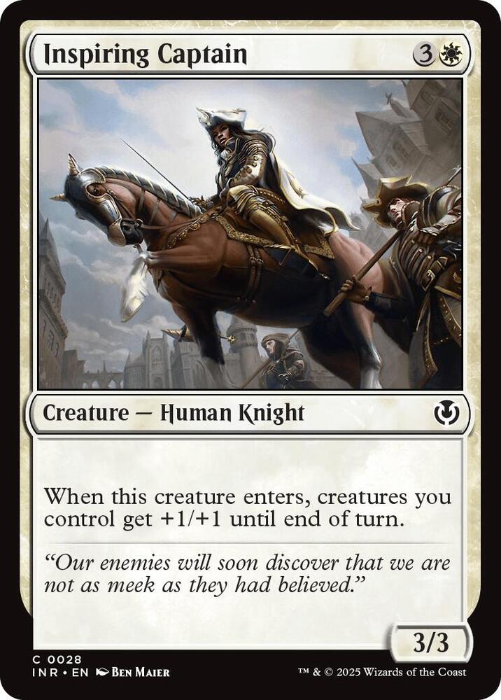 Inspiring Captain [Innistrad Remastered]