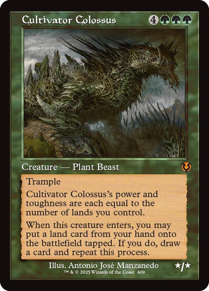 Cultivator Colossus (Retro Frame) [Innistrad Remastered]