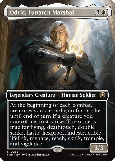 Odric, Lunarch Marshal (Borderless) [Innistrad Remastered]