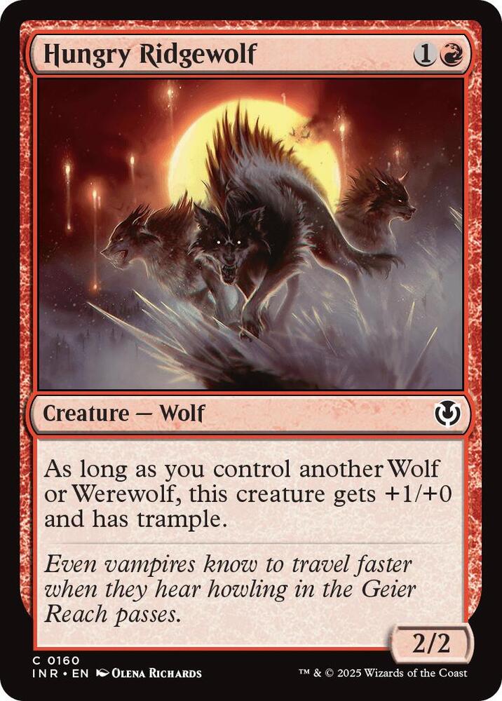 Hungry Ridgewolf [Innistrad Remastered]