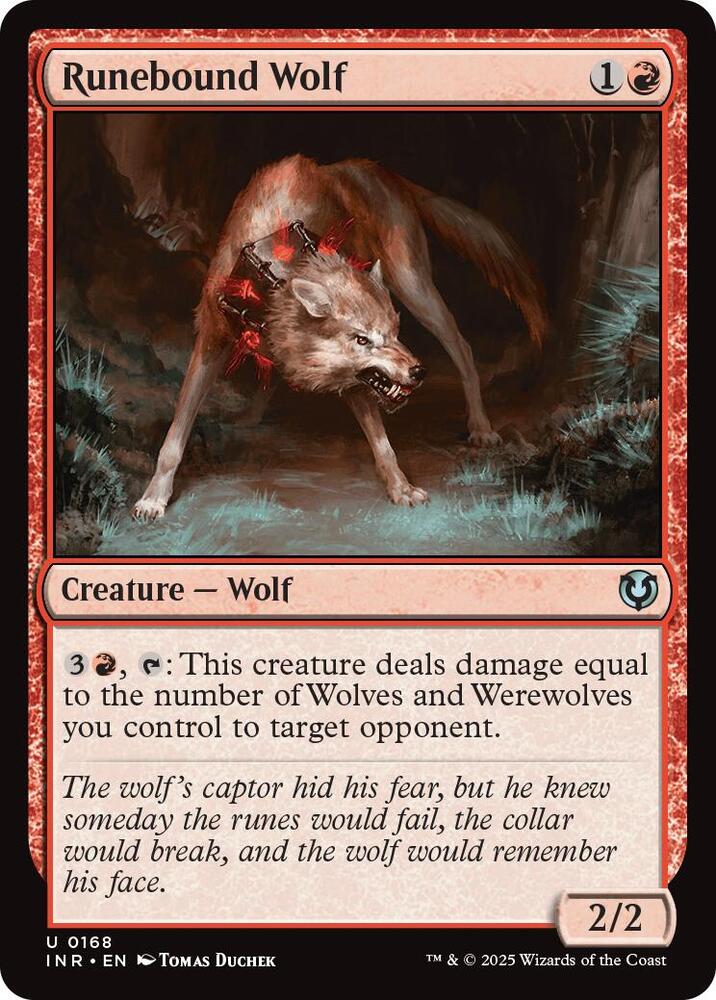 Runebound Wolf [Innistrad Remastered]