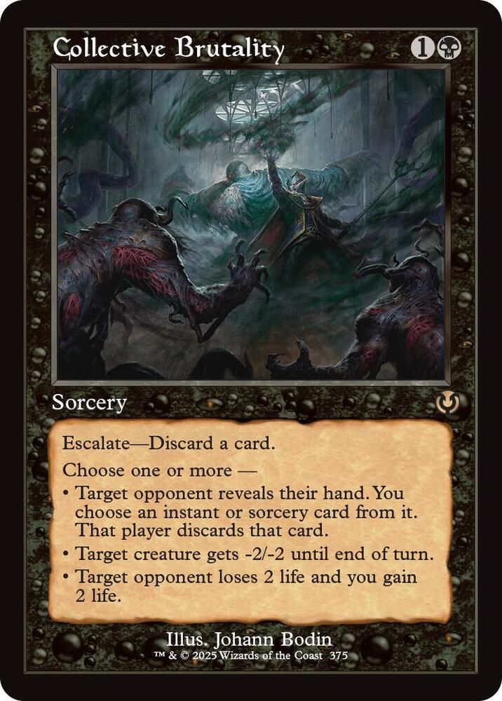 Collective Brutality (Retro Frame) [Innistrad Remastered]