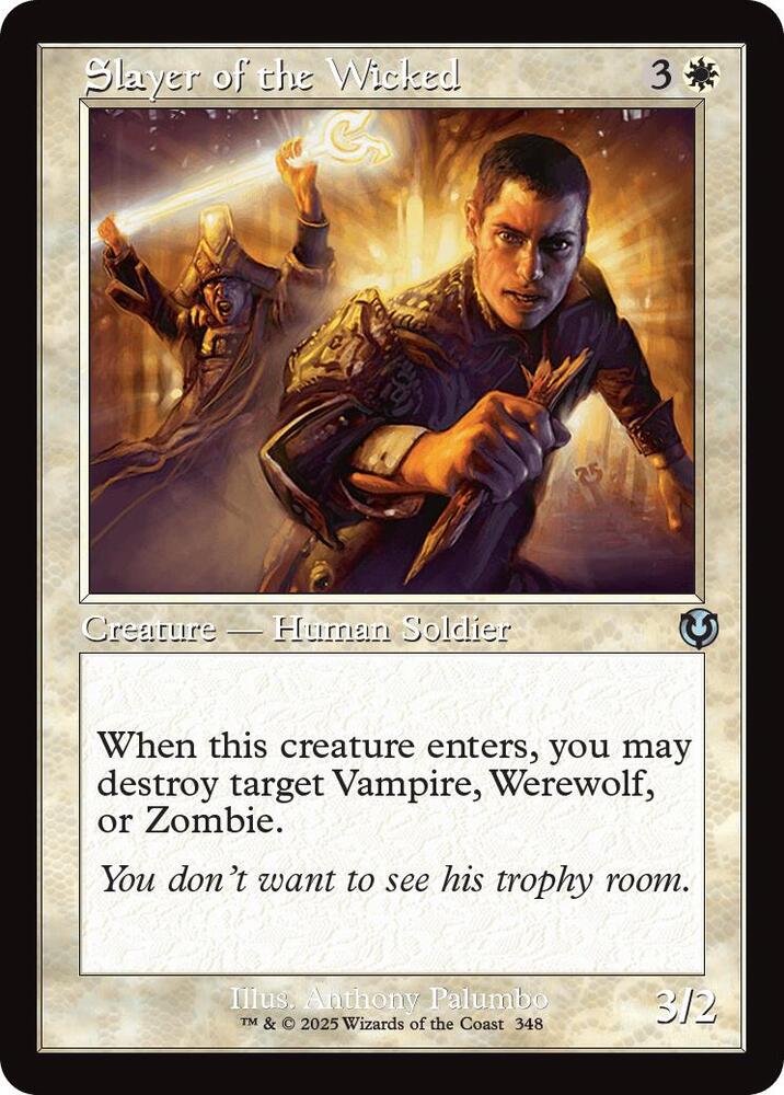 Slayer of the Wicked (Retro Frame) [Innistrad Remastered]