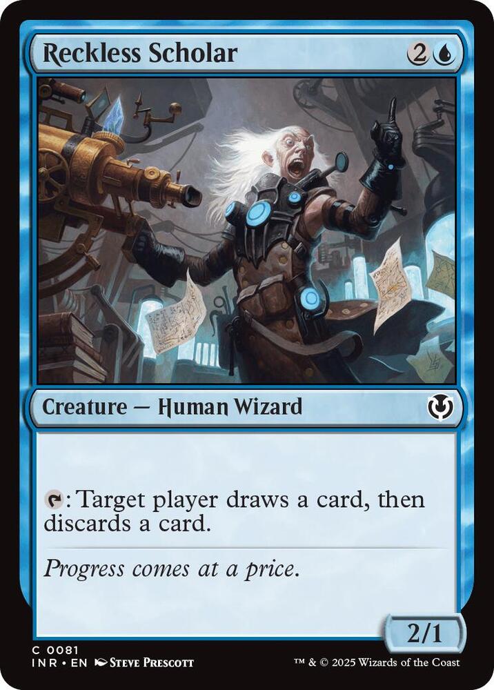 Reckless Scholar [Innistrad Remastered]