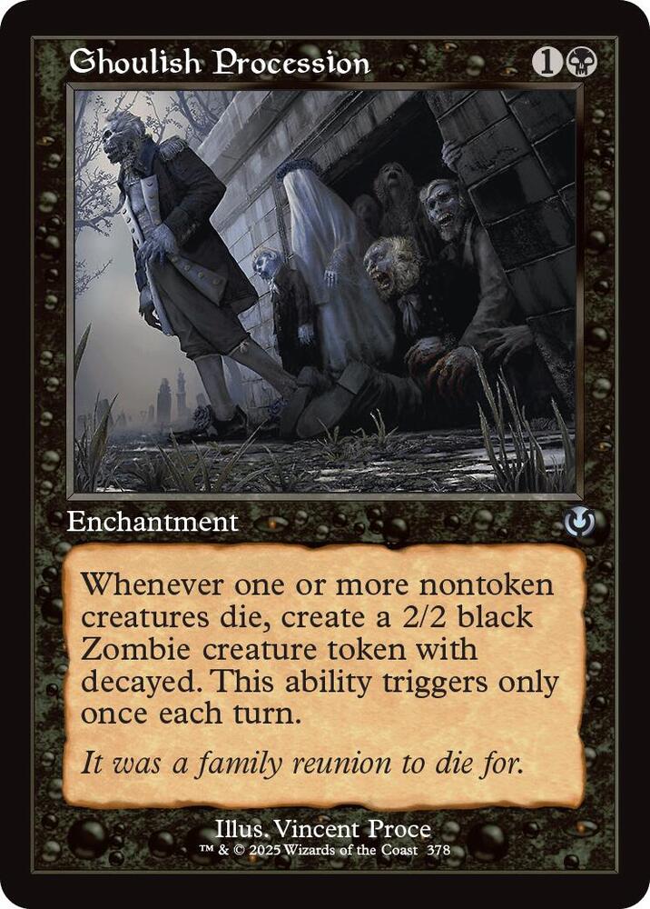 Ghoulish Procession (Retro Frame) [Innistrad Remastered]