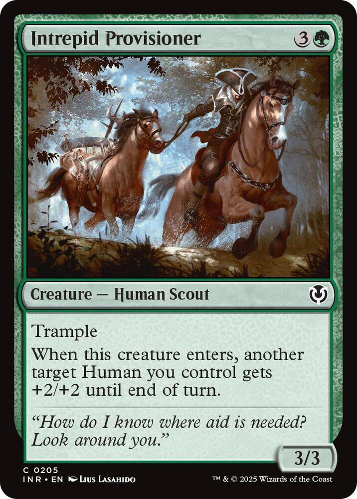 Intrepid Provisioner [Innistrad Remastered]