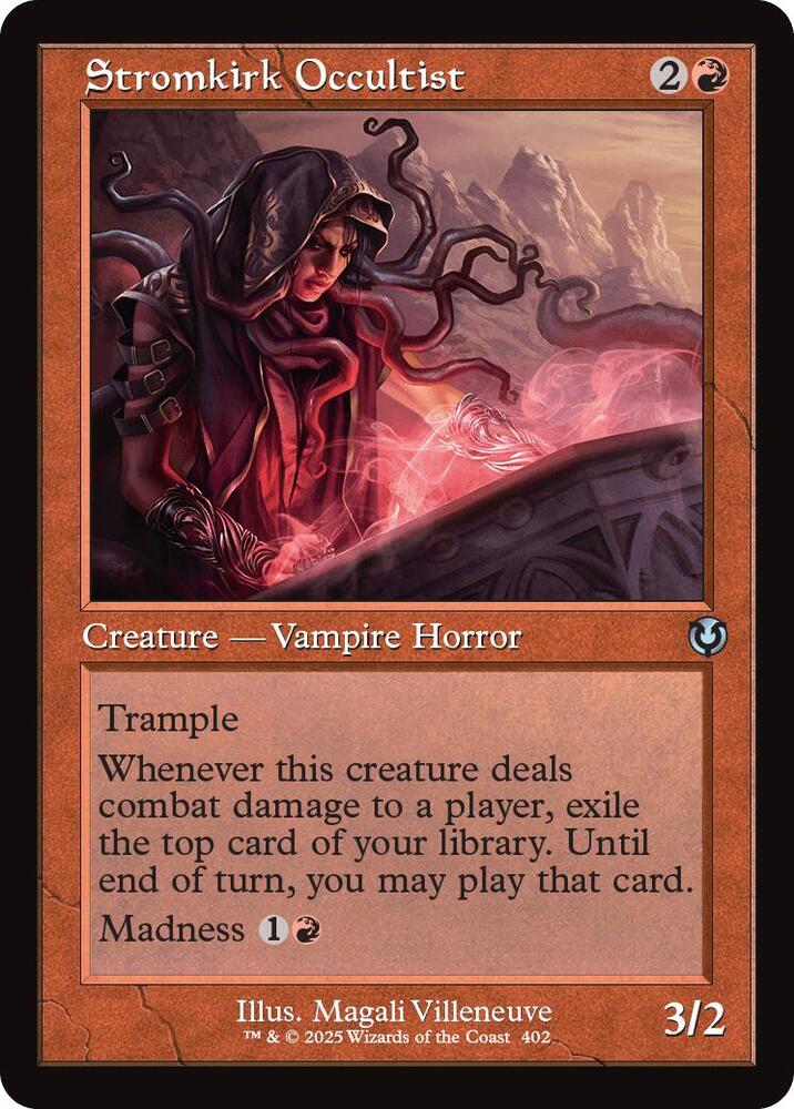 Stromkirk Occultist (Retro Frame) [Innistrad Remastered]