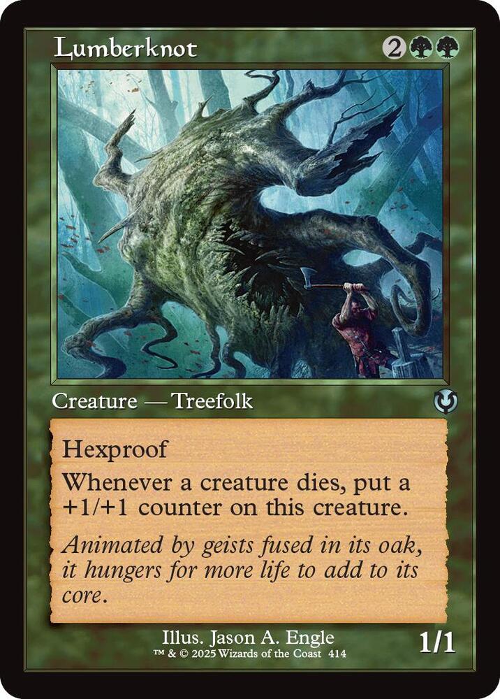 Lumberknot (Retro Frame) [Innistrad Remastered]