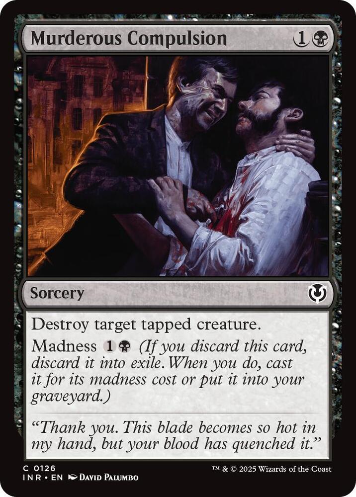 Murderous Compulsion [Innistrad Remastered]
