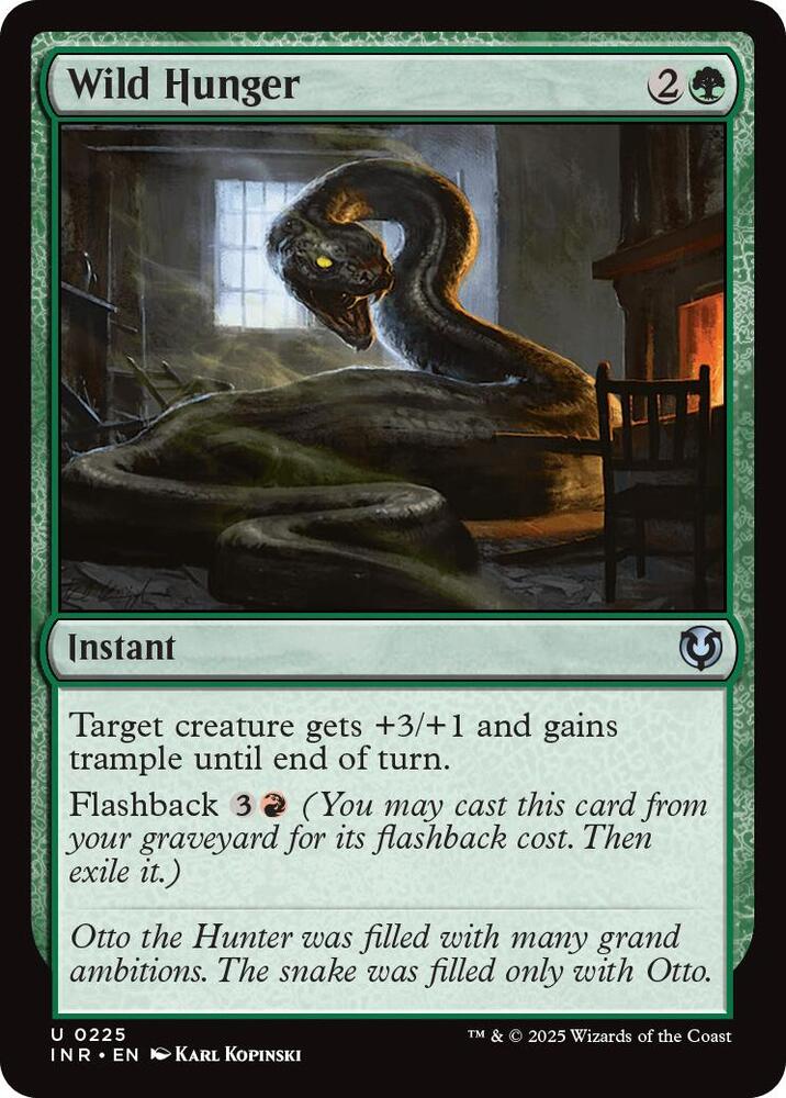 Wild Hunger [Innistrad Remastered]