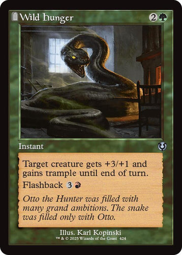 Wild Hunger (Retro Frame) [Innistrad Remastered]