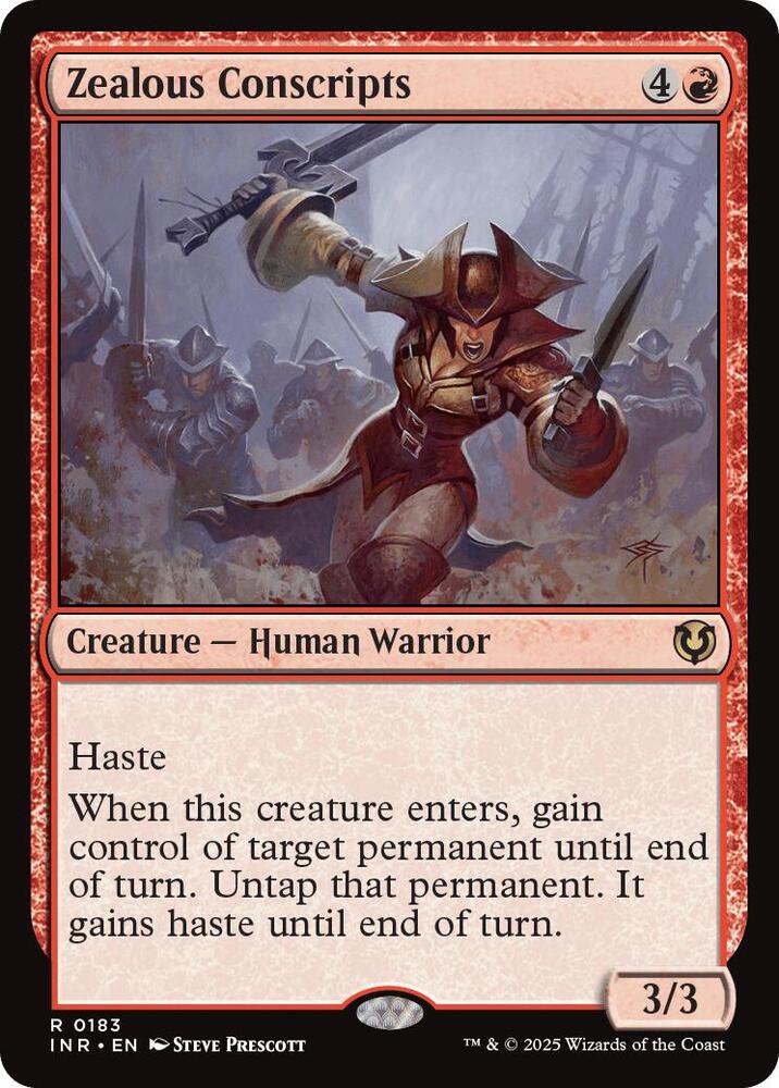Zealous Conscripts [Innistrad Remastered]
