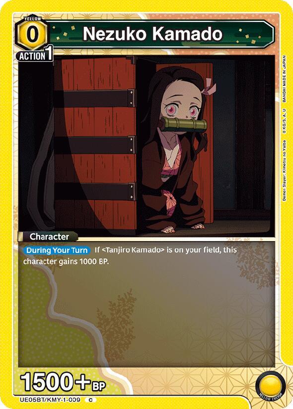 Nezuko Kamado (009) (UE05BT/KMY-1-009) [UE05BT: Demon Slayer: Kimetsu no Yaiba]