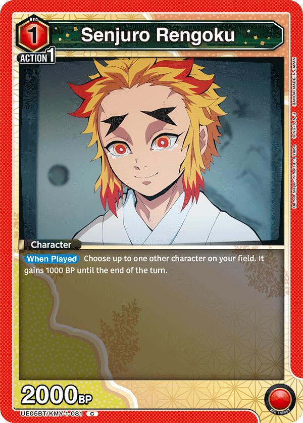 Senjuro Rengoku (UE05BT/KMY-1-081) [UE05BT: Demon Slayer: Kimetsu no Yaiba]