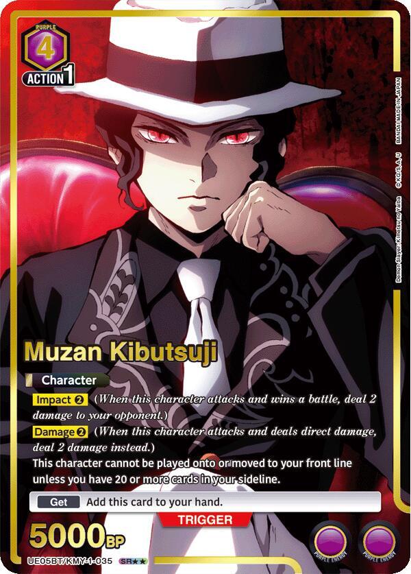 Muzan Kibutsuji (035) (SR**) (UE05BT/KMY-1-035) [UE05BT: Demon Slayer: Kimetsu no Yaiba]