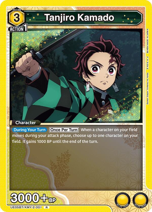 Tanjiro Kamado (001) (UE05BT/KMY-2-001) [UE05BT: Demon Slayer: Kimetsu no Yaiba]