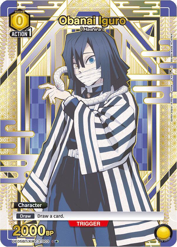 Obanai Iguro (003) (C*) (UE05BT/KMY-2-003) [UE05BT: Demon Slayer: Kimetsu no Yaiba]