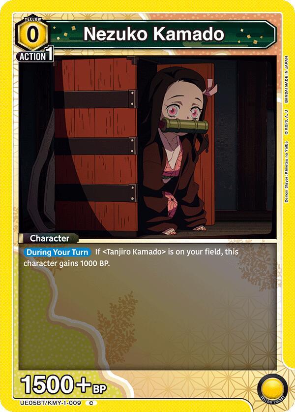 Nezuko Kamado (009) (Box Topper Foil) (UE05BT/KMY-1-009) [UE05BT: Demon Slayer: Kimetsu no Yaiba]