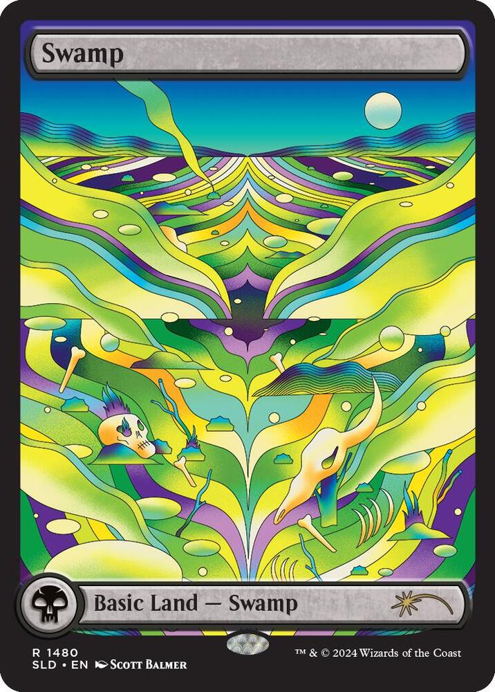 Swamp (1480) [Secret Lair Drop Series]