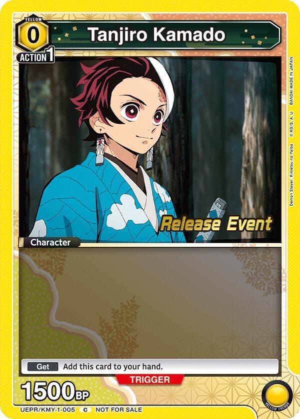 Tanjiro Kamado (005) (UEPR/KMY-1-005) [UE05BT: Demon Slayer: Kimetsu no Yaiba Release Event Cards]