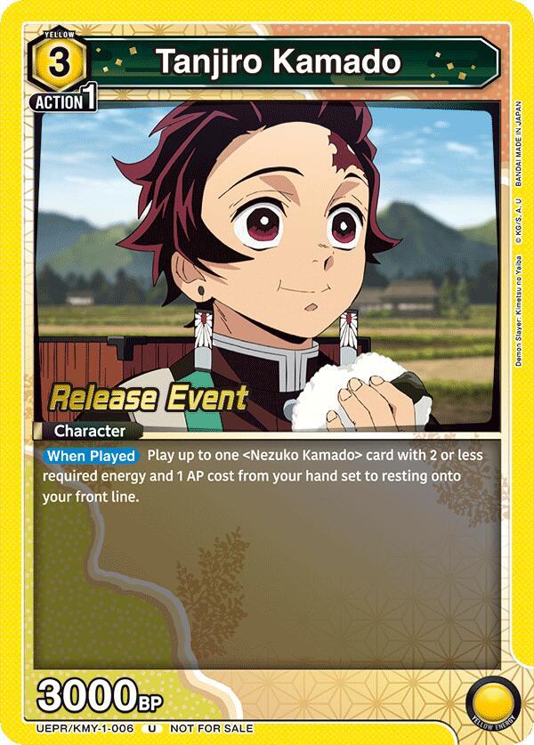 Tanjiro Kamado (006) (UEPR/KMY-1-006) [UE05BT: Demon Slayer: Kimetsu no Yaiba Release Event Cards]