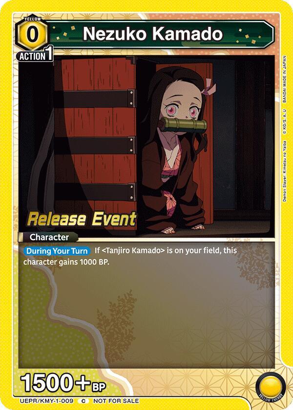 Nezuko Kamado (009) (UEPR/KMY-1-009) [UE05BT: Demon Slayer: Kimetsu no Yaiba Release Event Cards]
