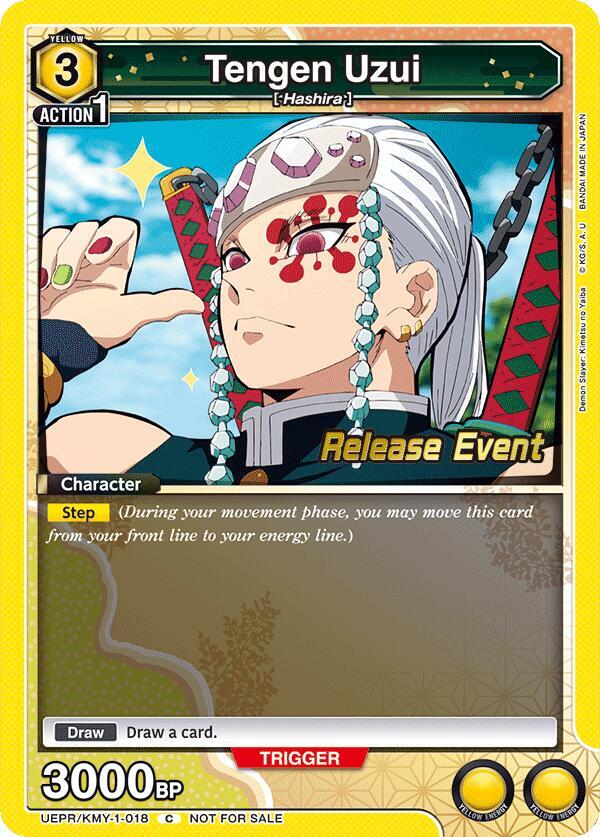 Tengen Uzui (018) (UEPR/KMY-1-018) [UE05BT: Demon Slayer: Kimetsu no Yaiba Release Event Cards]