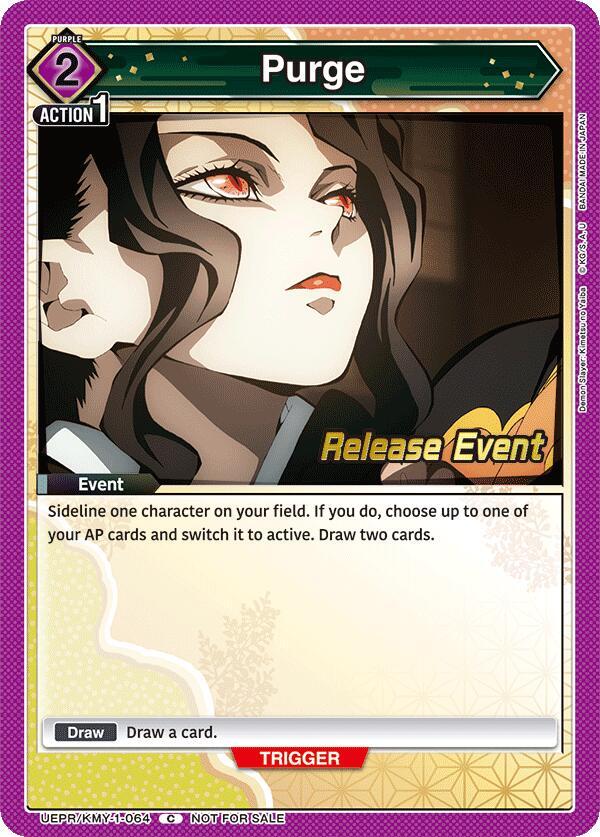 Purge (UEPR/KMY-1-064) [UE05BT: Demon Slayer: Kimetsu no Yaiba Release Event Cards]