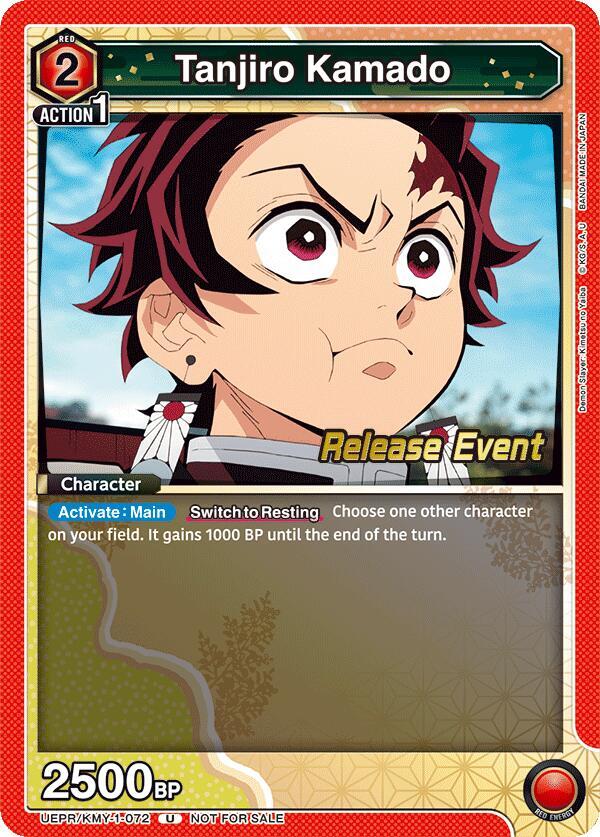Tanjiro Kamado (072) (UEPR/KMY-1-072) [UE05BT: Demon Slayer: Kimetsu no Yaiba Release Event Cards]