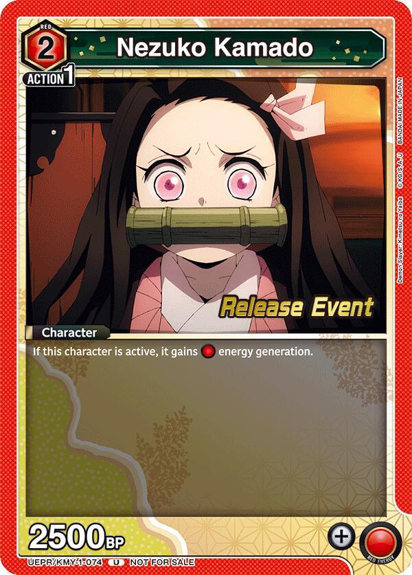 Nezuko Kamado (074) (UEPR/KMY-1-074) [UE05BT: Demon Slayer: Kimetsu no Yaiba Release Event Cards]