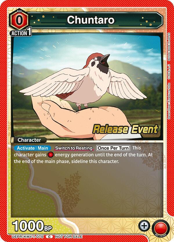 Chuntaro (UEPR/KMY-1-075) [UE05BT: Demon Slayer: Kimetsu no Yaiba Release Event Cards]
