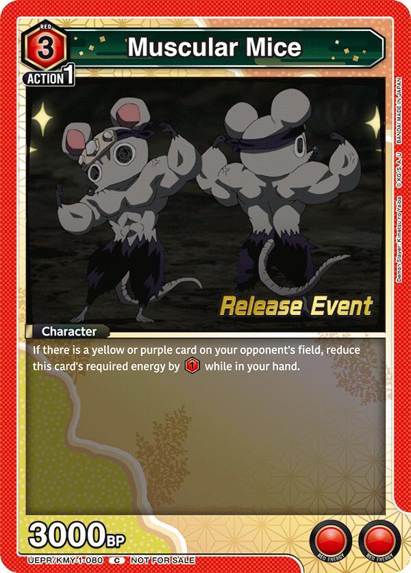 Muscular Mice (UEPR/KMY-1-080) [UE05BT: Demon Slayer: Kimetsu no Yaiba Release Event Cards]