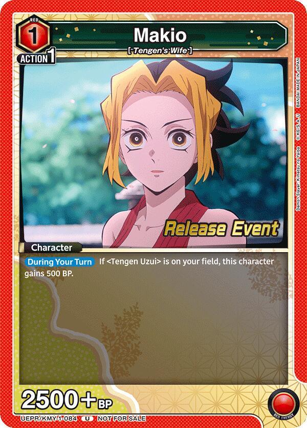 Makio (UEPR/KMY-1-084) [UE05BT: Demon Slayer: Kimetsu no Yaiba Release Event Cards]