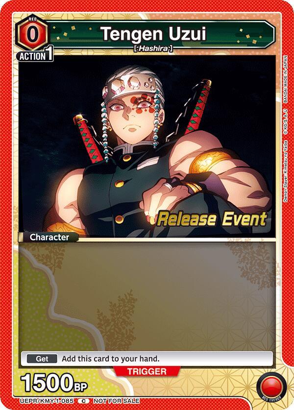 Tengen Uzui (085) (UEPR/KMY-1-085) [UE05BT: Demon Slayer: Kimetsu no Yaiba Release Event Cards]