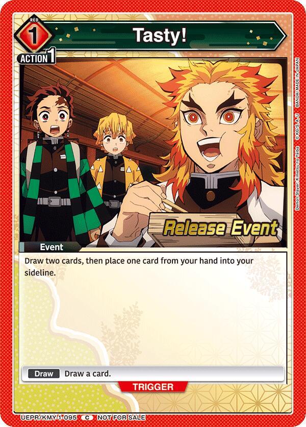 Tasty! (UEPR/KMY-1-095) [UE05BT: Demon Slayer: Kimetsu no Yaiba Release Event Cards]