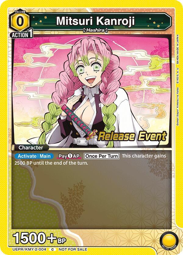 Mitsuri Kanroji (004) (UEPR/KMY-2-004) [UE05BT: Demon Slayer: Kimetsu no Yaiba Release Event Cards]