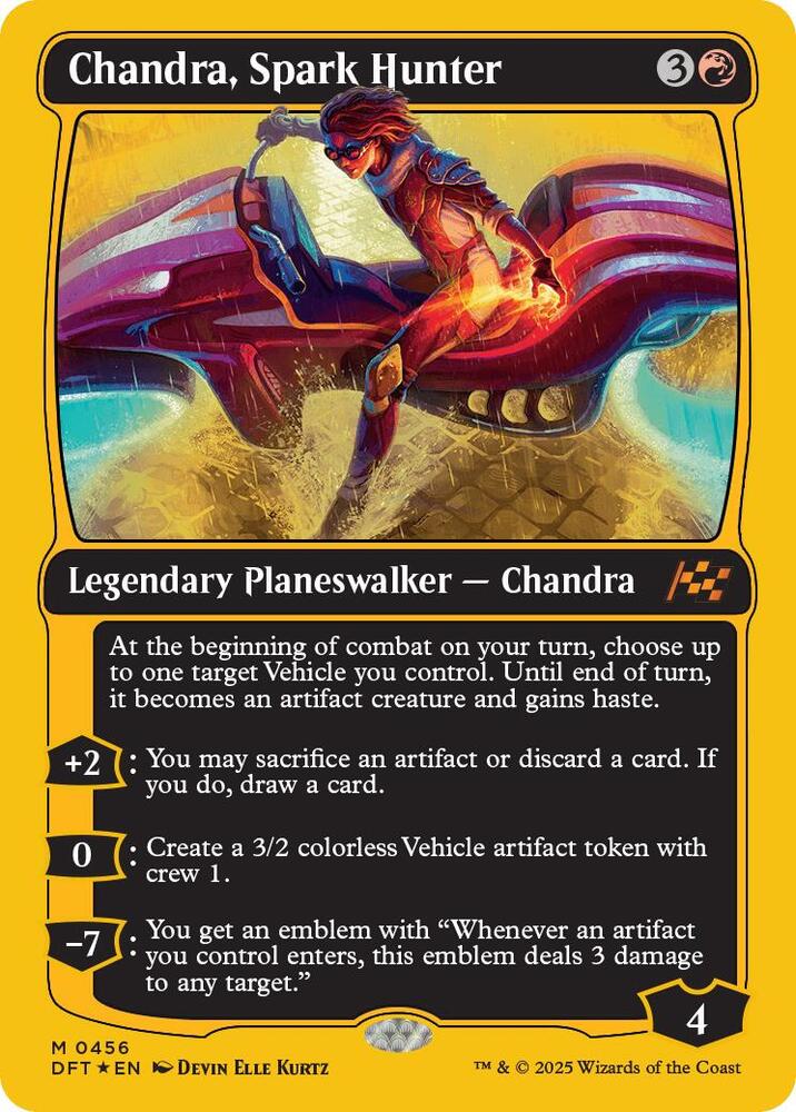 Chandra, Spark Hunter (First-Place Foil) [Aetherdrift]