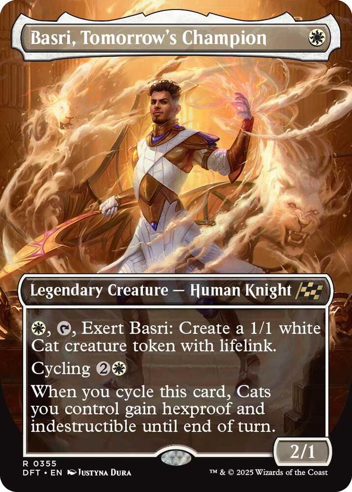 Basri, Tomorrow's Champion (Borderless) [Aetherdrift]