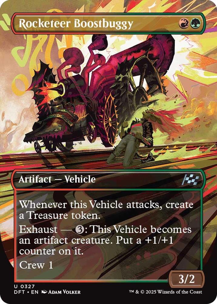 Rocketeer Boostbuggy (Borderless) [Aetherdrift]