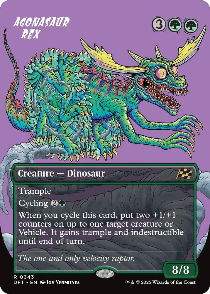 Agonasaur Rex (Borderless) [Aetherdrift]