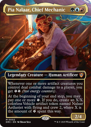 Pia Nalaar, Chief Mechanic (Borderless) [Aetherdrift Commander]