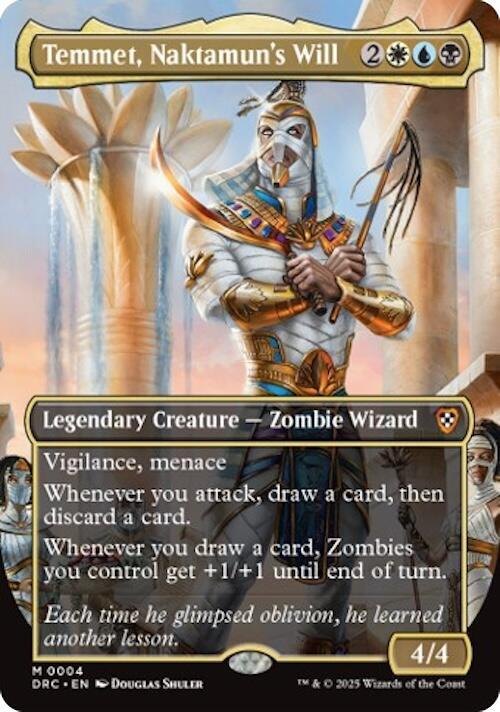Temmet, Naktamun's Will (Borderless) [Aetherdrift Commander]