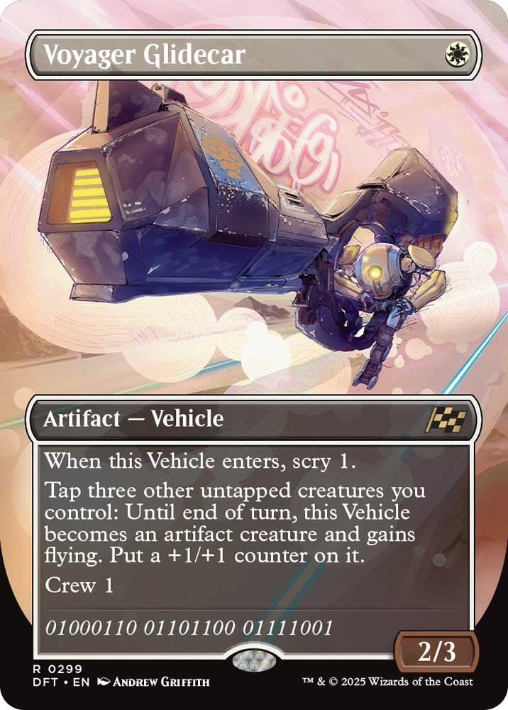 Voyager Glidecar (Borderless) [Aetherdrift]