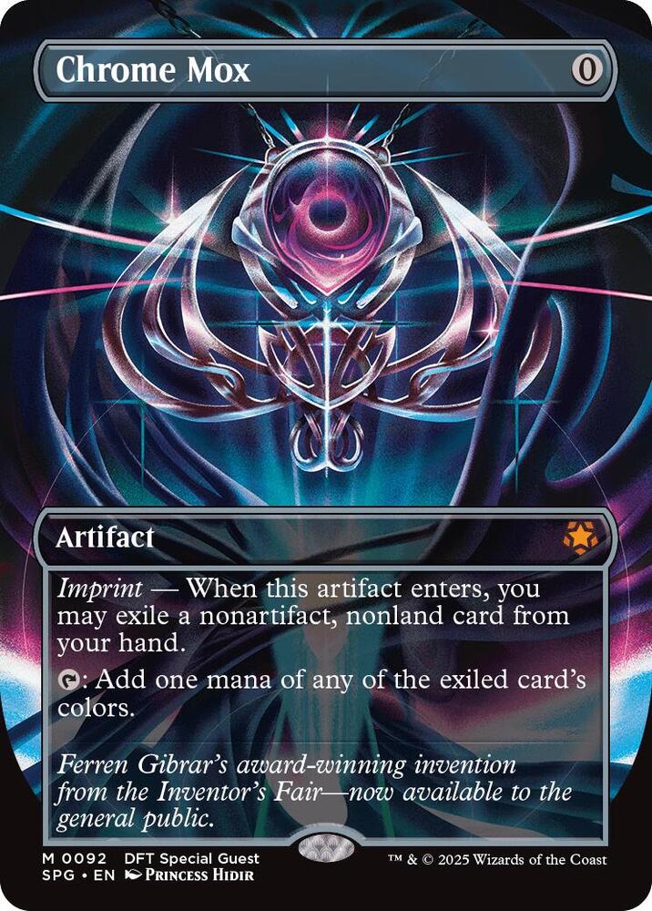 Chrome Mox (Borderless) [Aetherdrift Special Guests]