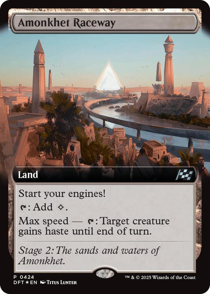 Amonkhet Raceway (Extended Art) [Aetherdrift]