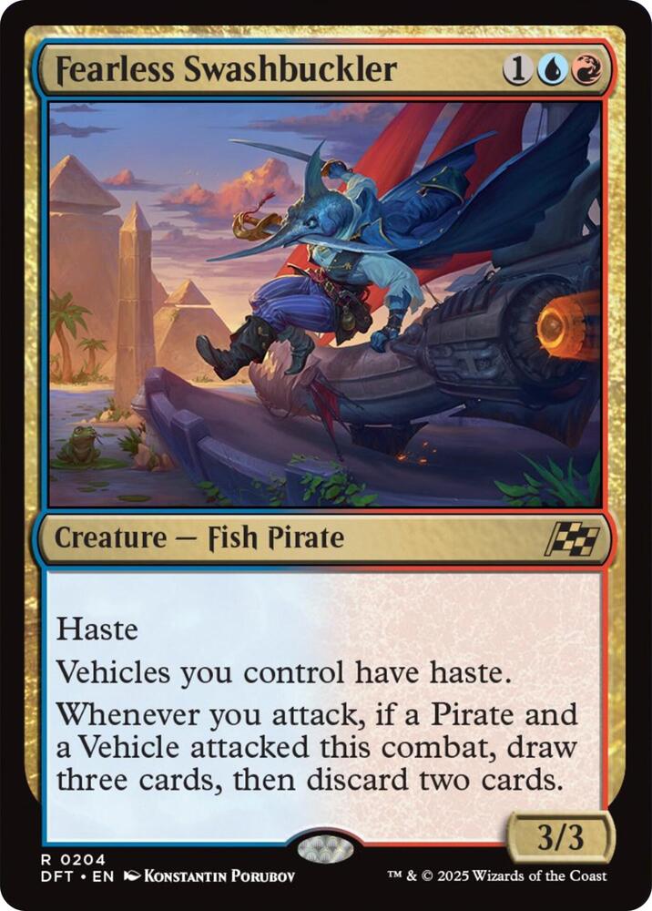 Fearless Swashbuckler [Aetherdrift]