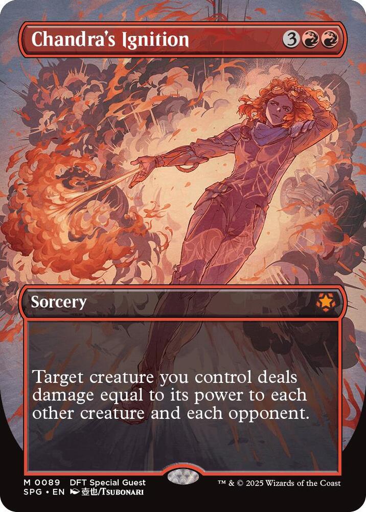 Chandra's Ignition (Borderless) [Aetherdrift Special Guests]
