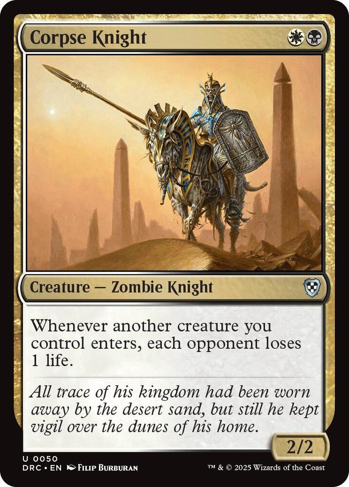 Corpse Knight [Aetherdrift Commander]